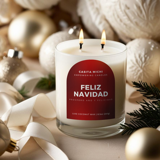 Feliz Navidad | Latiné Holiday Candle